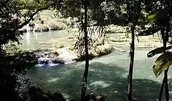 県内を流れるカアボン川