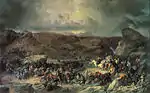 ゴッタルド峠を通過するアレクサンドル・スヴォーロフ陸軍元帥、Alexander Kotzebue