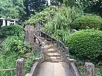 正面登山口付近から見た全景