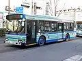 ノンステップ車仙台市交通局KC-HU2PMCE