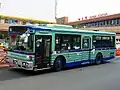 ノンステップバスの例：日産ディーゼルPKG-RA274KAN（西工96MC）（仙台市交通局）