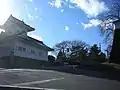 現在の大手門跡(2006年1月)