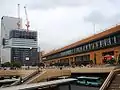 建設中の仙台マークワン（2007年10月31日）