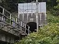 仙岩トンネル(鉄道)大地沢側坑口