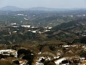 千五沢ダム周辺空撮