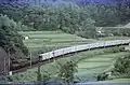 重連での高速貨物列車（レサ10000系）の後補機運用（1978年）