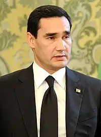トルクメニスタン  セルダル・ベルディムハメドフ（大統領）