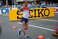 競歩コースの様子