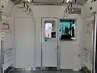 押戸となった乗務員室仕切り（1000番台）