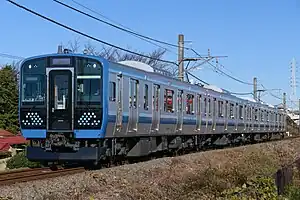相模線を走るE131系500番台(海老名駅 - 入谷駅間)