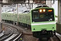 大和路線(関西本線)用ウグイス塗装