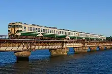 男鹿線用のキハ40系（2020年9月2日　天王駅 - 船越駅間）