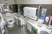 多機能トイレ内部