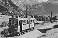 1928年に増備された2軸電車のBDe2/2 4号機、現在はブロネイ-シャンビィ博物館鉄道で保管されている、1930年代