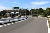 与島チェックゲート（検札所）