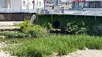 瀬戸川と西茨川の合流点