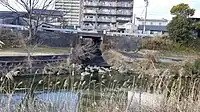 瀬戸川と桜川の合流点