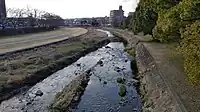 瀬戸川（孫田町・川端町境）