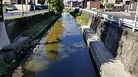 瀬戸川（新道町・薬師町境）