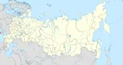 ロシア連邦のセヴァストポリ連邦市の位置図