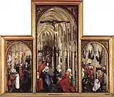 『七つの秘蹟の祭壇画』 (1440–1445年)  アントワープ王立美術館