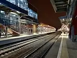 ヤロスラヴリ近郊鉄道のホーム
