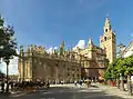 スペイン最大の大きさを持つセビリア大聖堂
