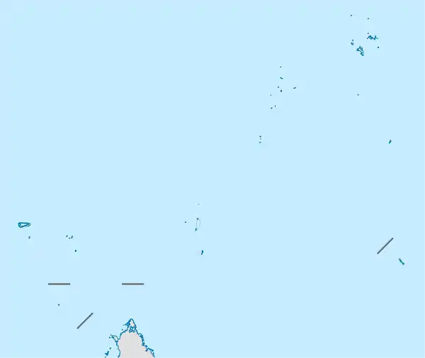 マヘ島の位置(セーシェル内)