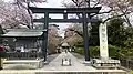 松陰神社鳥居