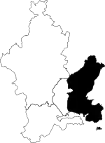 岡山市の位置