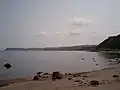 国道229号より積丹岬を望む