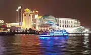 夜の黄浦江クルーズ