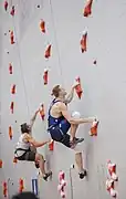 スポーツクライミングのスピード競技