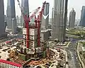 2011年4月12日の建設現場