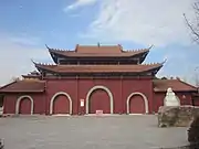 山門。