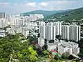 団地の遠望