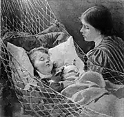 眠る子供、シカゴ万博出展作
