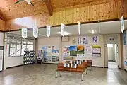 駅舎内部(2021年5月)