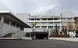 志布志市志布志町志布志二丁目にある志布志市役所本庁兼志布志支所