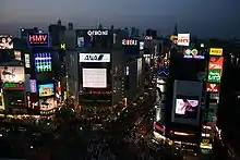 夜の渋谷