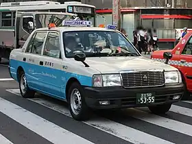 かつてのEM自交無線所属時代の車両(七福交通)