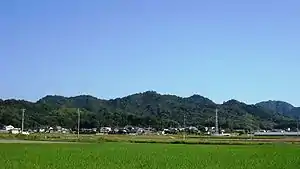 大谷山全景
