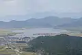 繖山から見た西の湖