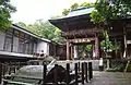 楼門と石橋