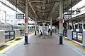 1・2番線ホーム（2021年7月）