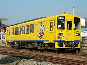 キハ2500形2507（加津佐駅、2008年1月6日）