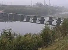 若井沈下橋（高知県・四万十川、2006年）