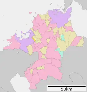 志免町位置図