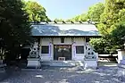 神明社拝殿（堤町、2019年（令和元年）9月）