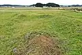後円部から前方部を望む